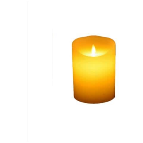 Candela Led Oscillante Lucida 7.5x15cm - Senza Fiamma, A Batteria - Foto 1