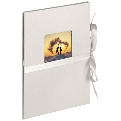 Leporello Fun Wedding Selection, Camoscio Bianco, 12 Foto 10x15 Cm - Foto 1