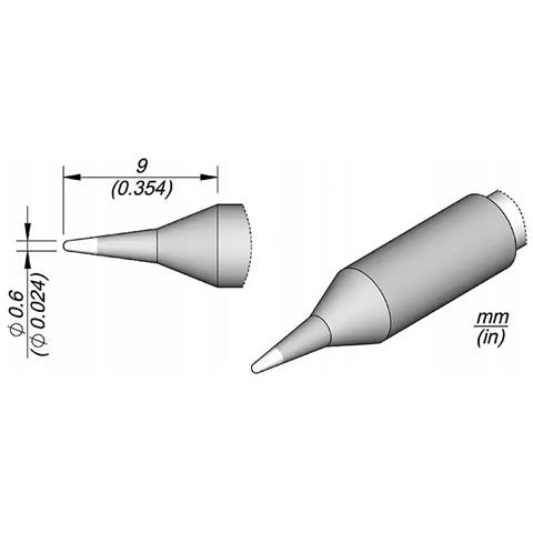 Punta Di Saldatura C245-201 - Compatibile Con Stazioni Jbc, Aixun, Sugon, Yihua | Alta Precisione E Durata | Materiale Resistente - Foto 2