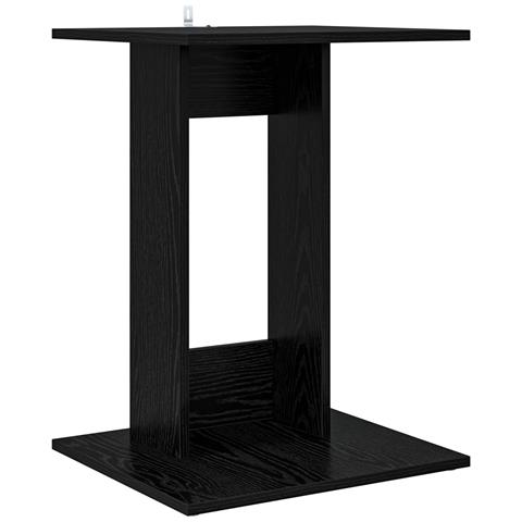 Tavolo laterale Rovere Nero 45 x 40 x 62,5 cm Legno multistrato - Foto 1