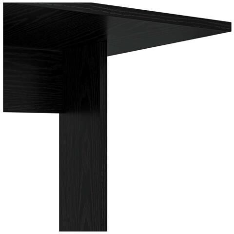 Tavolo laterale Rovere Nero 45 x 40 x 62,5 cm Legno multistrato - Foto 9