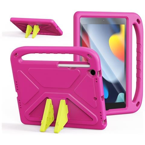 Cover per iPad 10.2 (2021) - Rosa, Antiurto, Con Soporte - Foto 1
