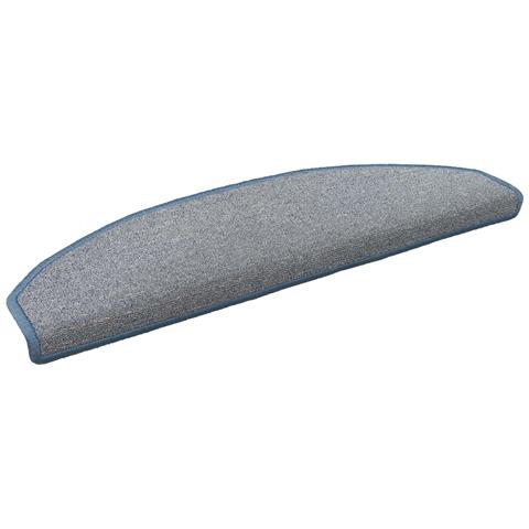 Tappetini per scale autoadesivi 15 pcs Grigio chiaro e blu - Foto 1