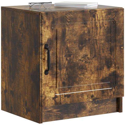 Armadio da Notte Rovere Fumo 43 x 34,5 x 47 cm - Foto 2