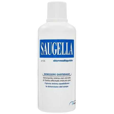 Saugella Dermoliquido PH 3,5 Detergente Intimo Benessere Quotidiano 750 ml - Foto 1