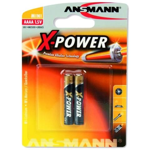 Batteria Alcalina AAAA 1.5 V 2 pz - Foto 2