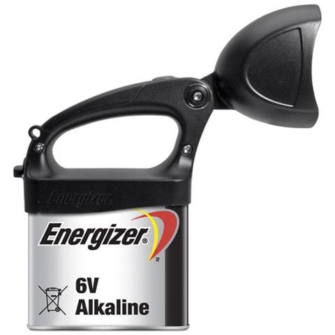 Torcia 4 Led ricaricabile Energizer luce bianca con cintino e batteria 4V - Foto 1
