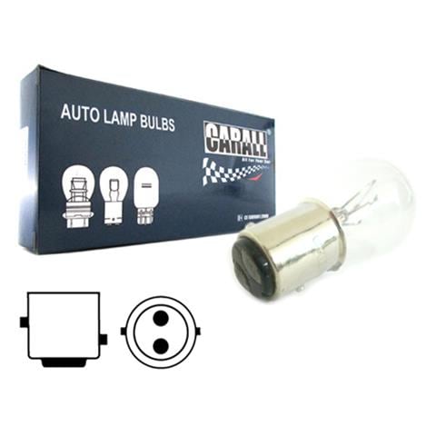 Confezione da 10 Pezzi Lampada Alogena S25 BAY15D P21/5W 24V21/5W Doppio Filamento - Foto 1