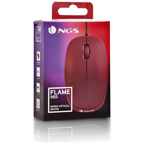 FLAMERED - Mouse Ottico Rosso - Foto 2