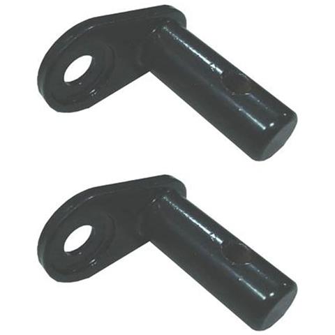 Ganci Da Rimorchio Per Biciclette 2 Pz In Ferro - Foto 1