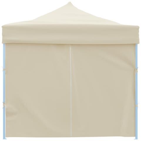 Tenda Pieghevole Pop-up Con 8 Pareti Laterali 3x9 M Crema - Foto 2