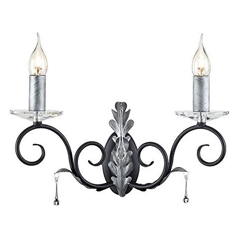 Amarilli Due Luce Parete Nero / Argento - Foto 1