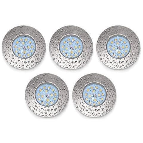 Led Bagno Faretto Da Incasso Dimmerabile Built-in 5.5w Scheda Led Extra 1.1in Piatto Senza Trasformatore 230v Splash Prova Dellacqua Ip44 Bianco Caldo 3000k - Foto 1