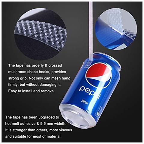 Schermo Jit-fung Fly Per Window-3 Confezioni Zanzariera Dellinsetto Della Maglia Con La Taglierina 13 X 155 M Con 3 Rulli Nastri Autoadesivi - 2.0 Pro - Foto 4