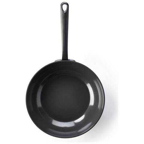 Padella Wok In Alluminio 28cm Nera - Cc002266-001 - Foto 2