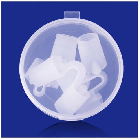 Anti-russamento Clip Per Naso Contro Il Russamento, Confezione Da 4 Transparent - Foto 2