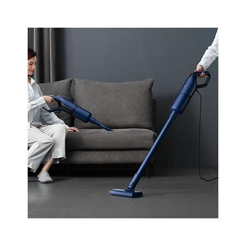 DX1000W Scopa Elettrica 2 in 1 senza Sacco Capacità 0.5 L Colore Blu - Foto 2