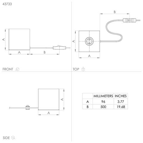 Lampada Da Scrivania Contemporanea Prestwick 2 1 Luce Legno Marrone - Foto 2