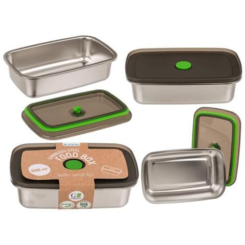 Stainless Steel Food Container 600ml. - Foto 1