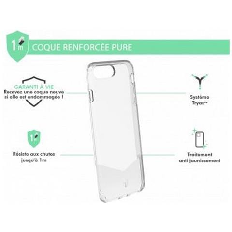 Cover Rinforzata Per Iphone 6/7/8 Plus Pure, Trasparente - Foto 2