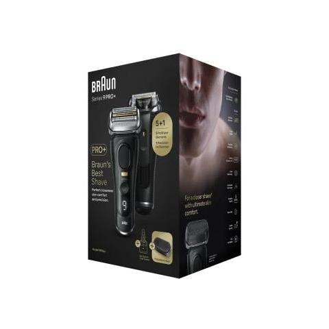 Series 9 Pro+ 9590cc Wet & Dry Rasoio Trimmer Nero - Foto 2