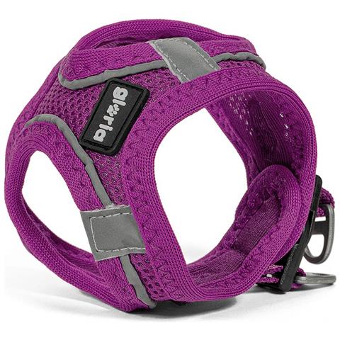 Imbracatura Per Cani Air Mesh Trek Star Regolabile Viola Taglia Xxxs (18-20 Cm) - Foto 4
