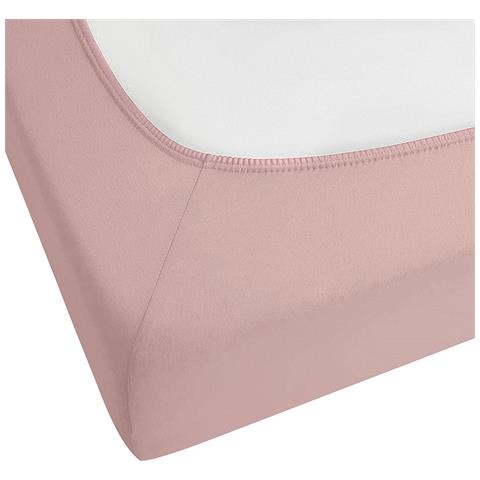 Coprimaterasso Elasticizzato Hofuf Cotone Rosa - Foto 2