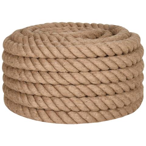 Corda In Juta Lunga 10 M Spessa 30 Mm - Foto 3