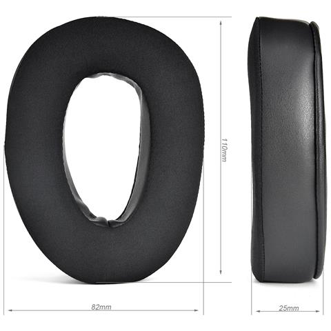 Cuscinetti Auricolari Per Sennheiser Gsp 370/350/303/302/301/300 1 Paio - Foto 2