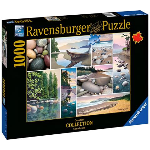 Puzzle Paesaggio E Natura 1000 Pezzi West Coast Tranquillità, Multicolore - Foto 1