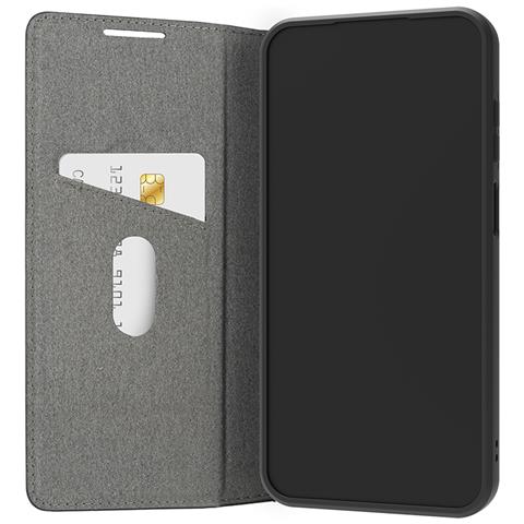 Custodia Per Galaxy A25 Folio Con Portacarte E Funzione Di Stand, Nero - Foto 4