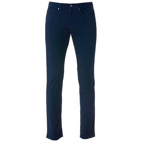 5-pocket Stretch Pants Blu Scuro S - Foto 1