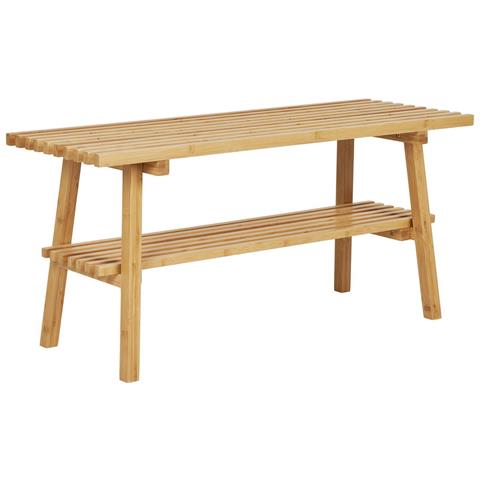 Panca Ember - Marrone - Bamboo - 70x28x45 Cm - Foto 2