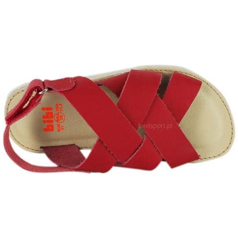 Sandali Leggeri In Pelle Rossa Con Velcro Per Bambini 33 - Foto 2