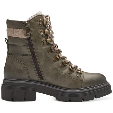 Poli Booties Stivaletti Tessile Scarpe Donna Verde Eu 38, 2-25780-41 726 - Foto 3