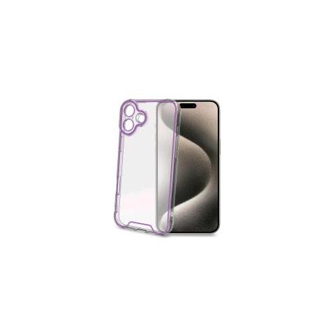 Apple Iphone 16 Plus Cover Glow In Tpu Trasparente /viola - Foto 1