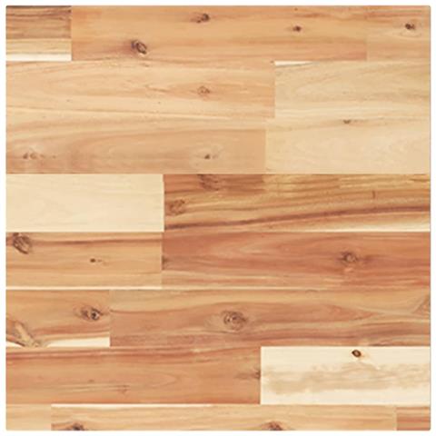 Piano Tavolo Quadrato 40x40x2 Cm In Legno Massello Di Acacia - Foto 2