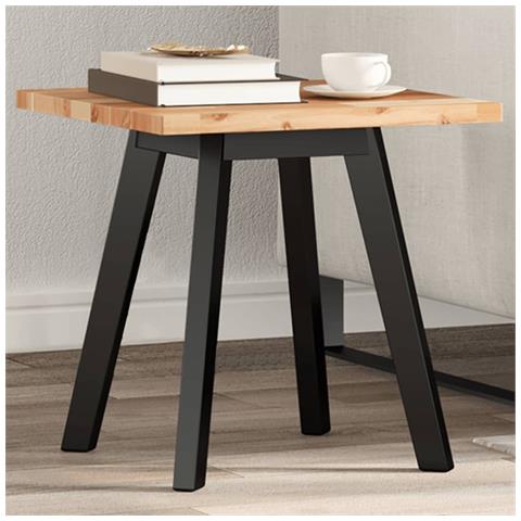 Piano Tavolo Quadrato 40x40x2 Cm In Legno Massello Di Acacia - Foto 1