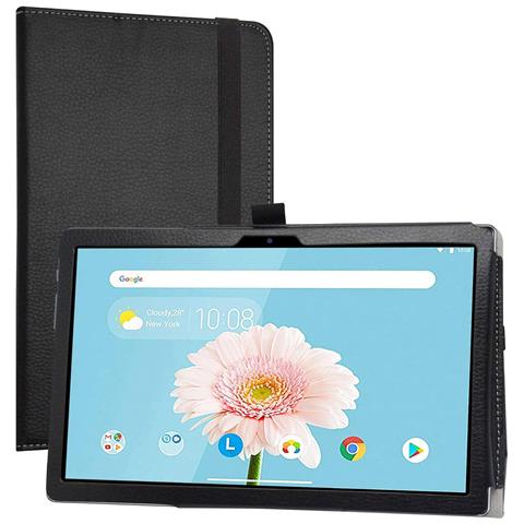 Etui Folio Protettivo In Poliuretano Nero Per Teclast P20hd/m40 - Eleganza E Sicurezza - Foto 1