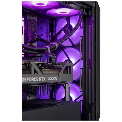 5901443414575 PC AMD Ryzen™ 7 7800X3D 32 GB DDR5-SDRAM 2 TB SSD NVIDIA GeForce RTX 5070 Ti Midi Tower Nero - Foto 2