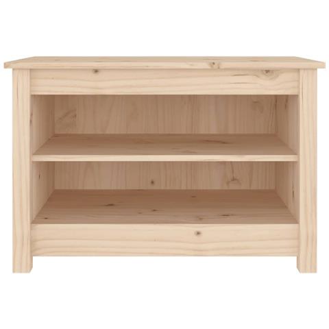Lusso Casadino -  Scarpiera 70x38x45,5 Cm In Legno Massello Di Pino - Foto 2