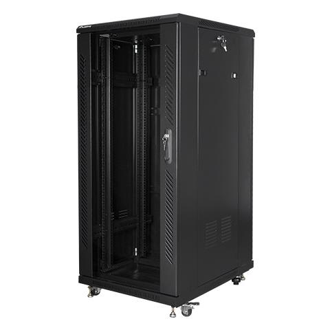 Lanberg FF01-6827-12B, Rack indipendenti, 27U, 800 kg, 72,3 kg, Nero - Foto 1