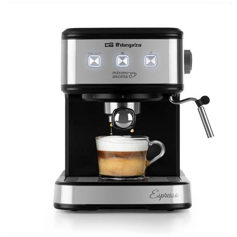 Macchina per Espresso EX 5210 Capacità 1,5 L Potenza 1100 W Colore Nero Acciaio inox - Foto 2
