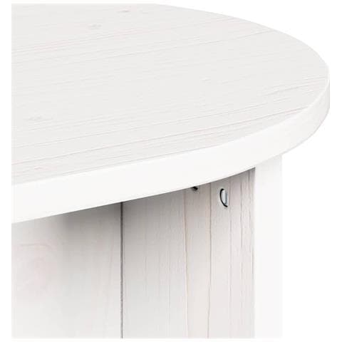 Tavolino da salotto Bianco 80 x 39.5 x 35 cm - Foto 9