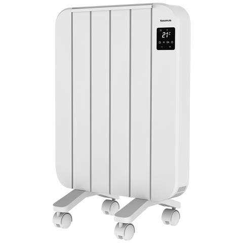 Radiatore Elettrico Persia 1000 con 4 Elementi Potenza 1000 W Colore Bianco - Foto 1