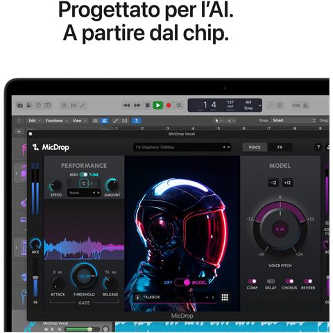 MacBook Pro 14" Chip M5 10-core CPU 10-core GPU, 24GB, 1TB SSD Nero Siderale - Foto 2