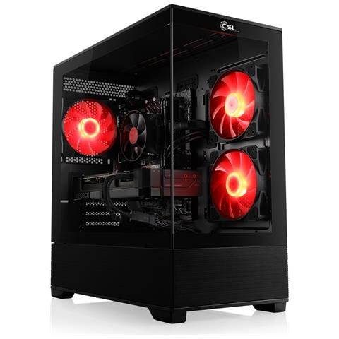 Pc Gaming M13010h / Amd Ryzen 5 5500, 6x 3600 Mhz / Nvidia Rtx3050 / 32 Go Ddr4 Ram / M. 2 Ssd 1000 Go - Windows 11 Home - Foto 1