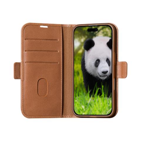Copenhagen custodia per cellulare 15,5 cm (6.1") Custodia a libro Marrone chiaro - Foto 2