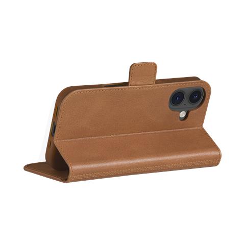 Copenhagen custodia per cellulare 15,5 cm (6.1") Custodia a libro Marrone chiaro - Foto 4