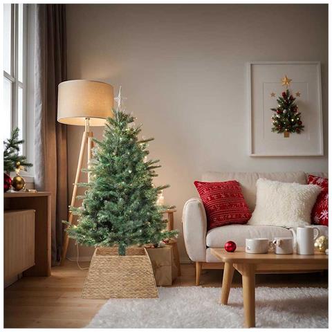 Collare per Albero di Natale Marrone 70 x 70 x 28 cm - Foto 2